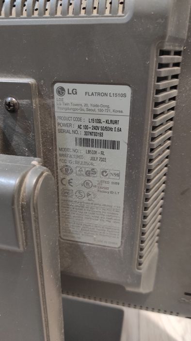 Монитор LG FLATRON L1510S