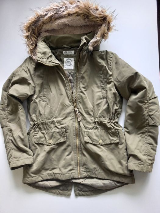 Зелено яке тип парка H&M 146см