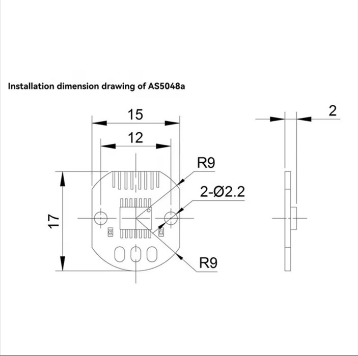 Encoder magnetic AS5048A