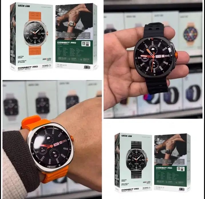 Green Lion Connect Pro Smart Watch — AMOLED, IP68, 100+ режимов