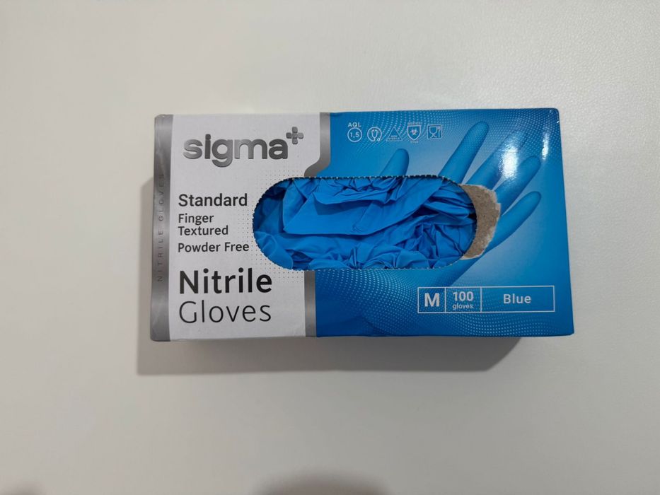 Перчатки нитрил размер М, 50 пар