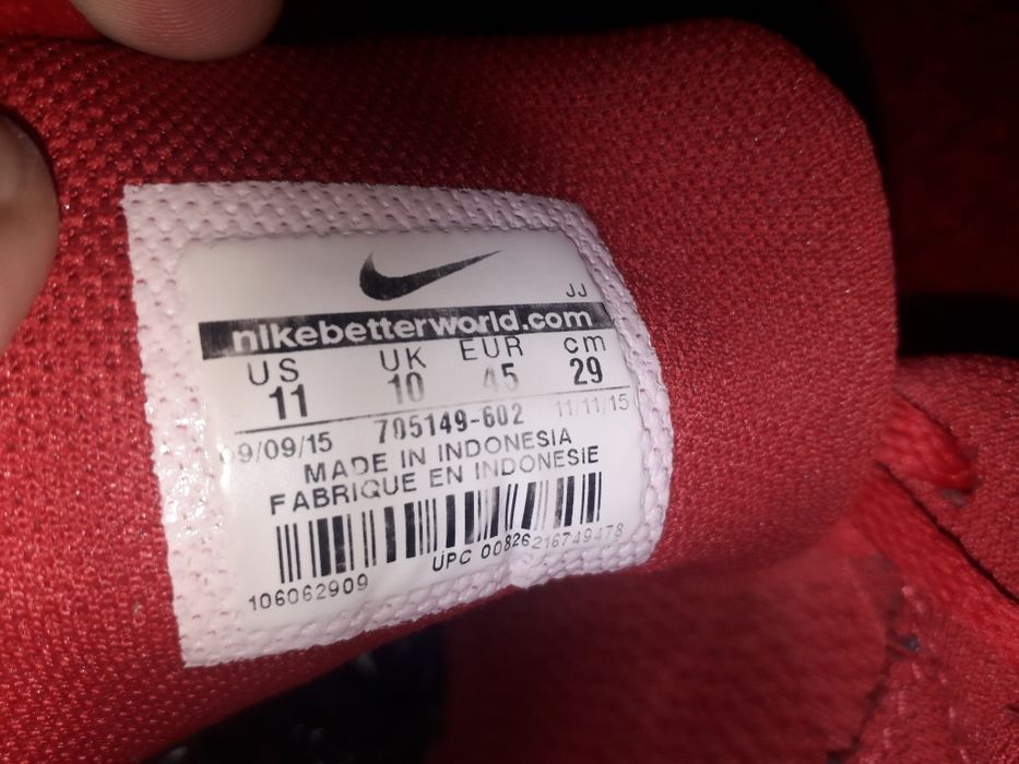 Adidasi Nike marimea 45 import UK