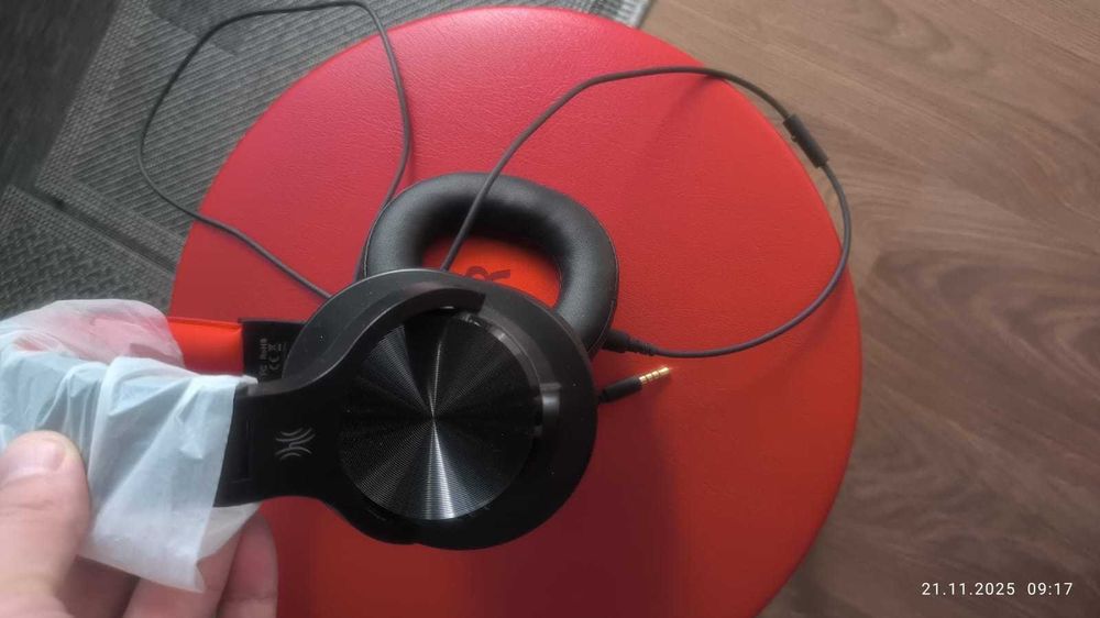 Наушники игровые проводные