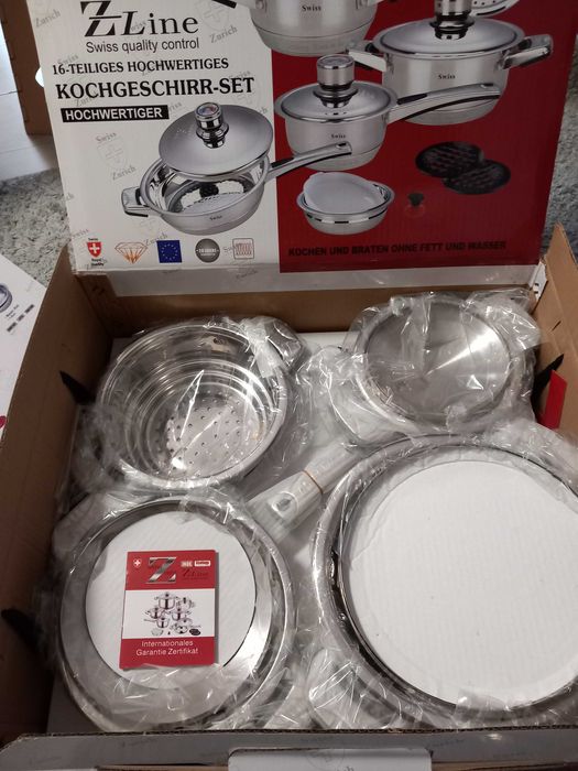 Комплект тенджери нови