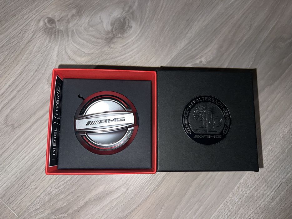 Buson combustibil original Mercedes-Benz AMG, aluminiu look