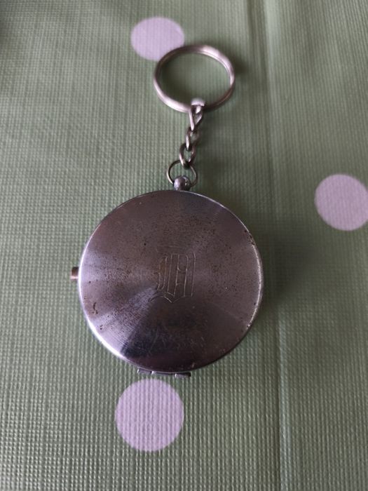 компас, стар, Английски, метален