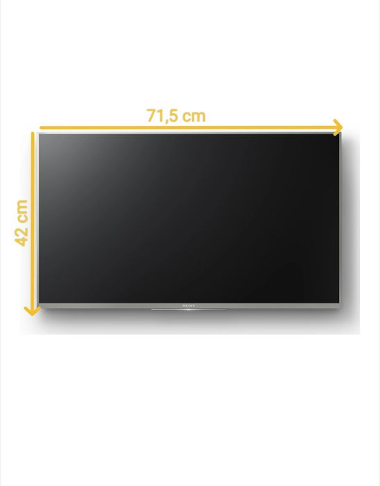Televizor Smart LED Sony Bravia, 80 cm, 32WD757, Full HD, Clasa G