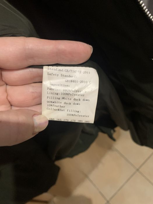 Пуховик женский длинный