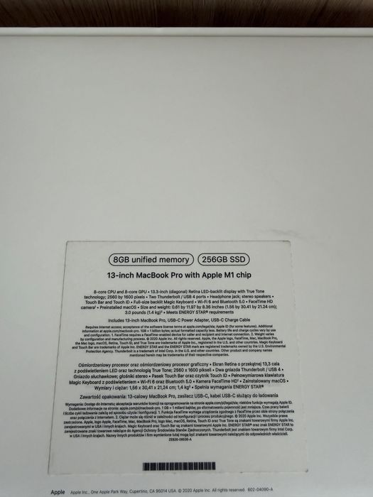 Mackbook pro m1-