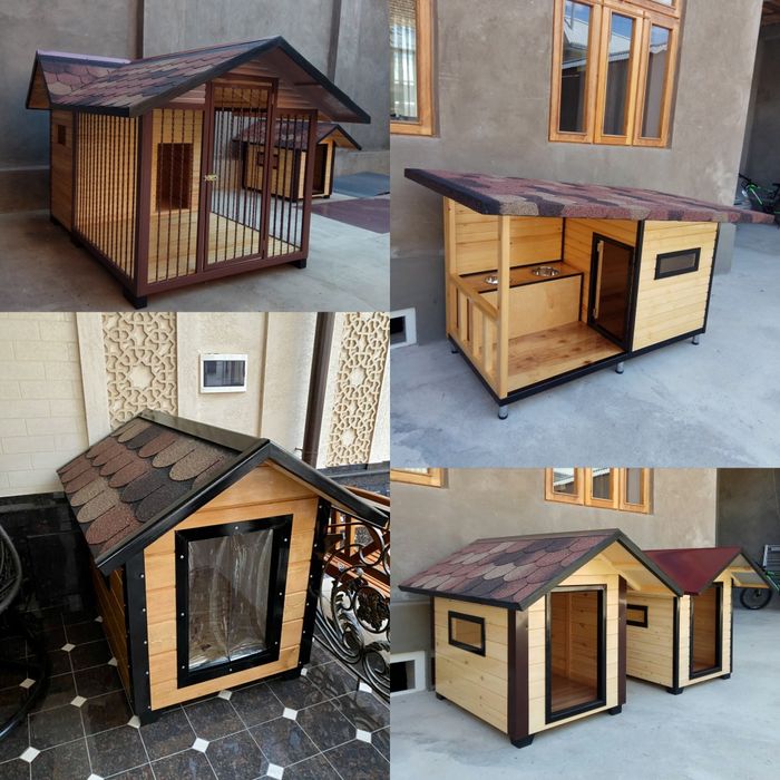 Будки, Домики, Вольеры для собак, кошек и для любых животных