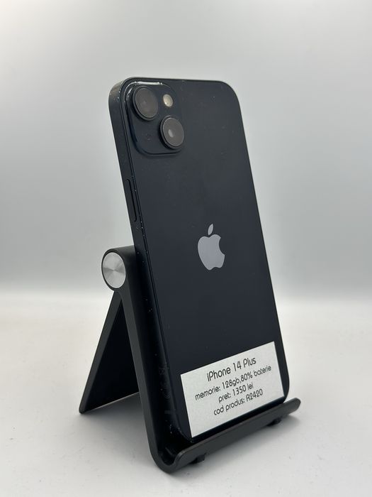 Iphone 14 Plus - 128GB, 80% baterie, 1 an garantie