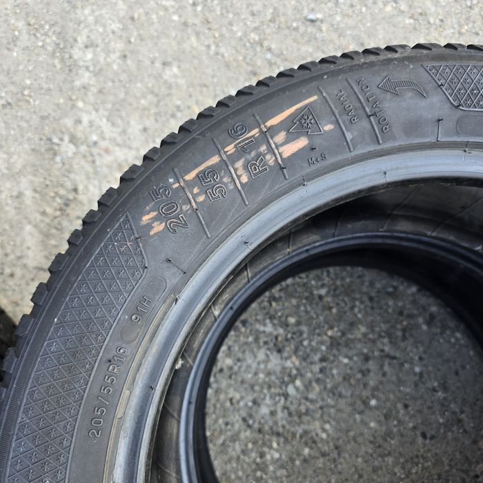 2x 205/55/16 M+S KLEBER Stare impecabila