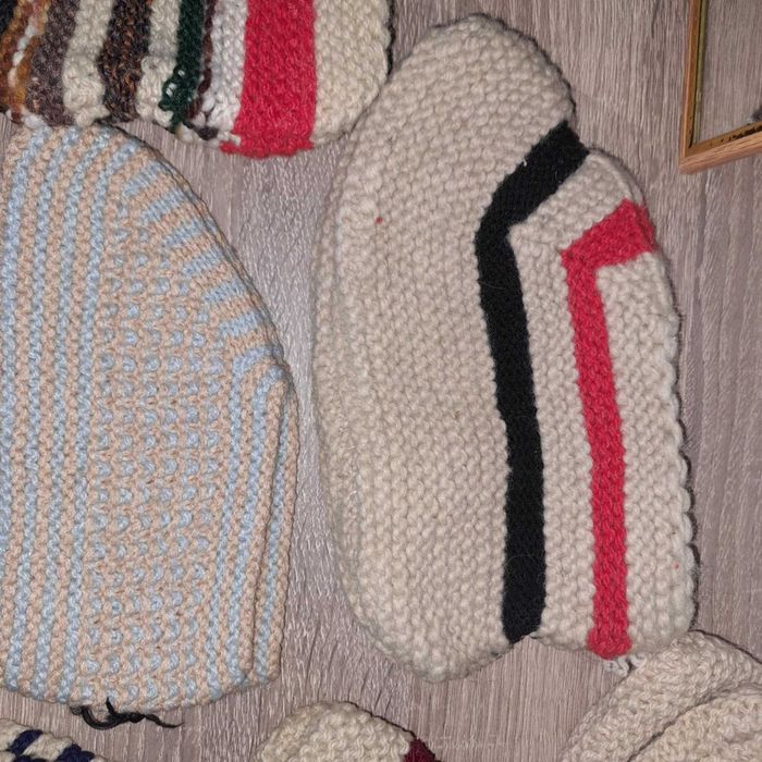 Дамски и мъжки плетени терлици