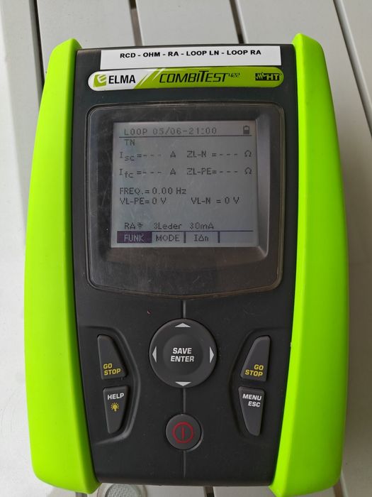 Tester Elma Combitest 423 electrician