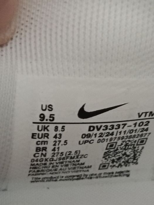 Nike dn mărimea 43 27,5cm
