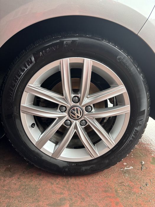 Jante  R16 originale vw golf +anvelope Michelin 205 55 16