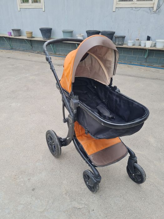 Коляска деская люлька качество кожа.