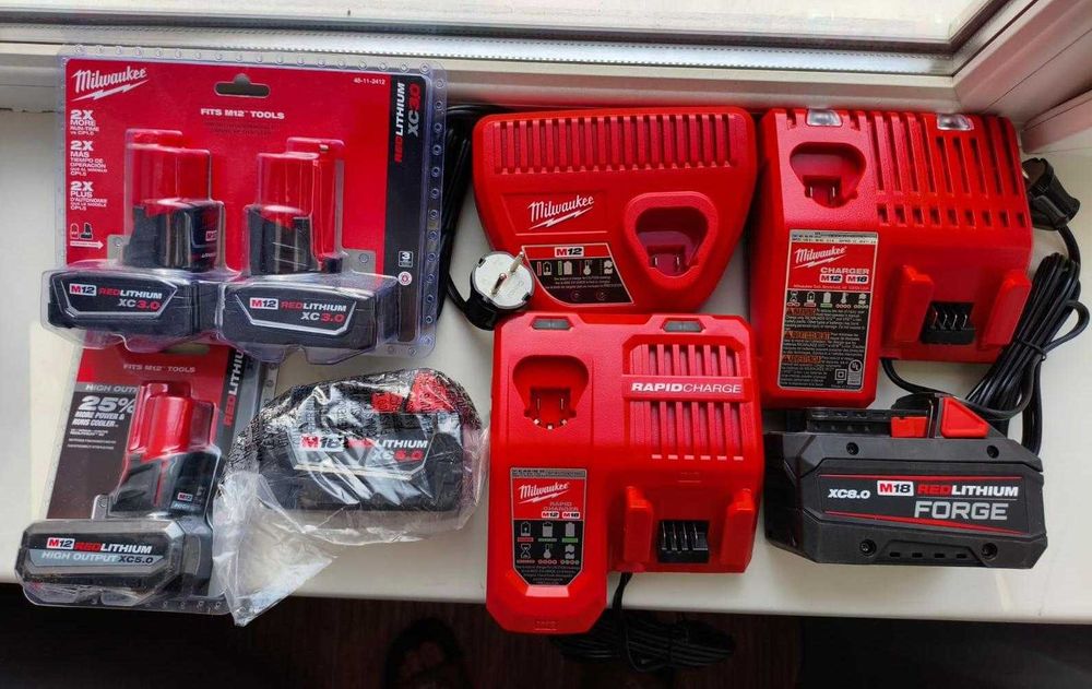 Аккумуляторы Milwaukee