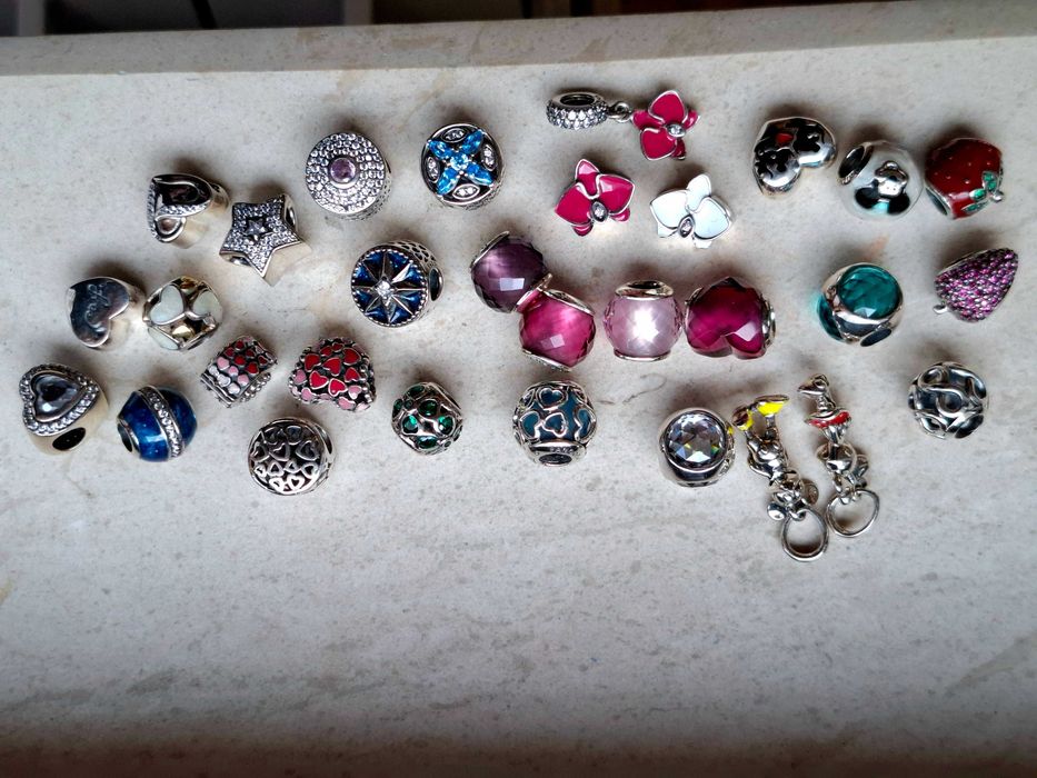 Сребърни талисмани за гривна Пандора