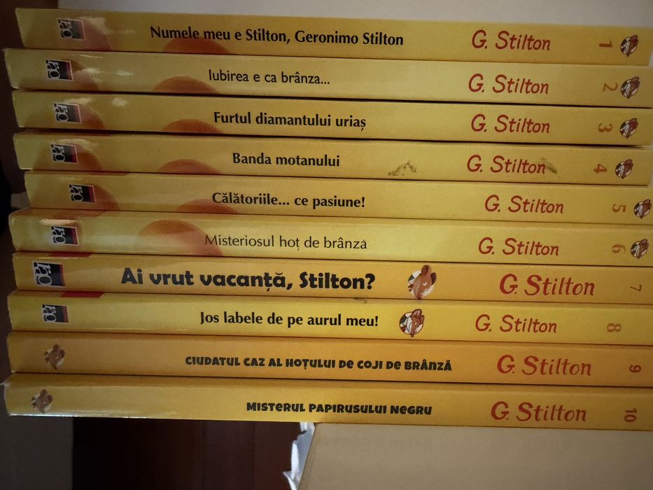 Colectia de carti Geronimo Stilton