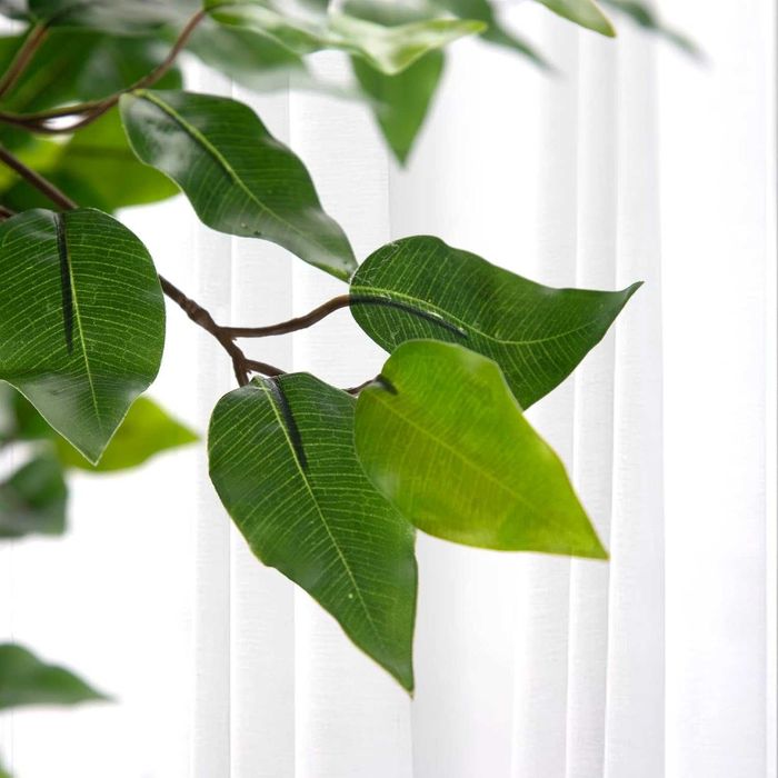 ПРОМО Изкуствен фикус бенджамин 152 см – с лед светлини – к-т 2бр