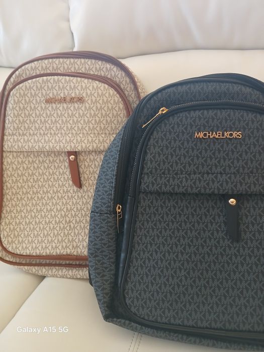 Дамски чанти висок клас раници кожени чанти с далга дражка.