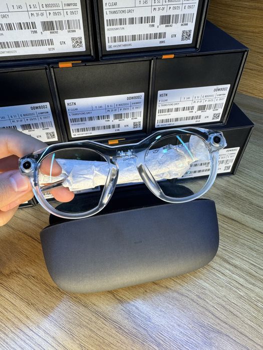 Oakley Meta HSTN Smart Glasses, Transitions Grey, новые, оригинал.