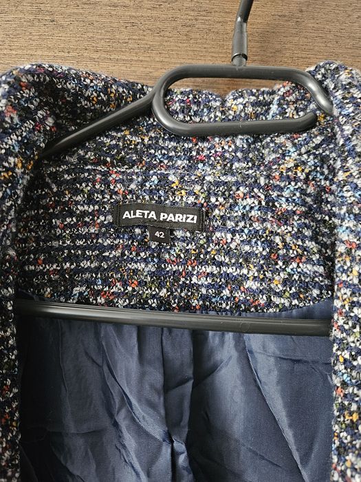 Дамско двуредно палто