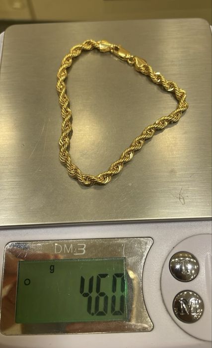 Золотой браслет. 750 проба