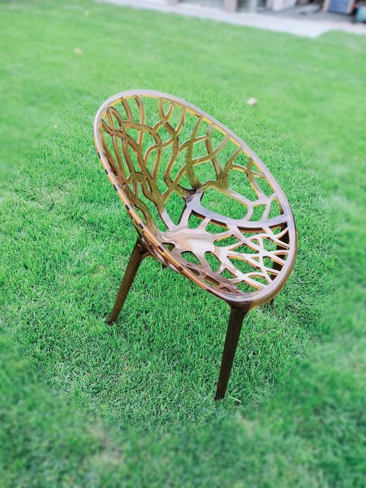 Scaune Crystal curte