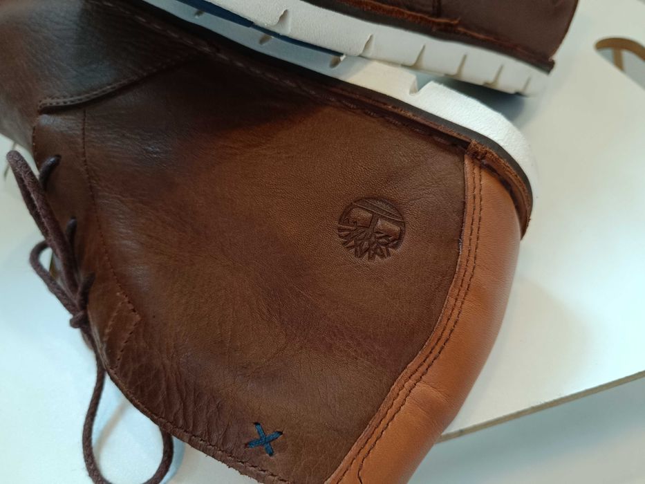 Ghete lace up 44 44.5  desert premium Timberland piele naturala moale