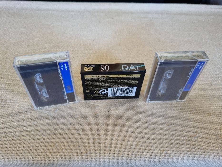 Pachet Casete DAT Sony, Maxell. Noi. Sigilate