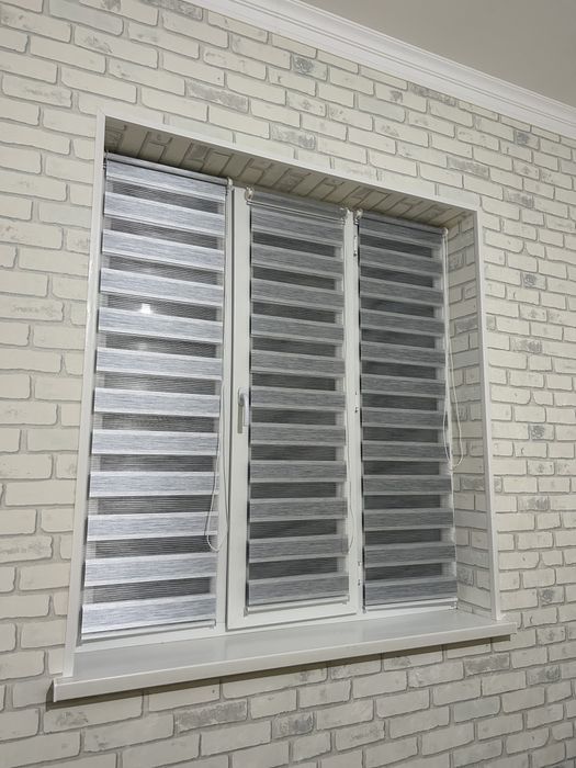 Жалюзи день и ночь ролл шторы акция