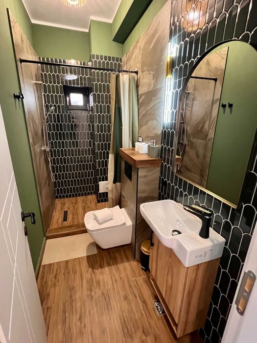 Regim hotelier apartament cu 2 camere 60mp cu curte privata in Pipera!