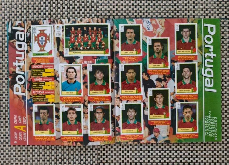 Album Panini Euro 2000