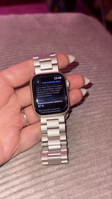 Продам Apple Watch 9, 41 mm, Starlight