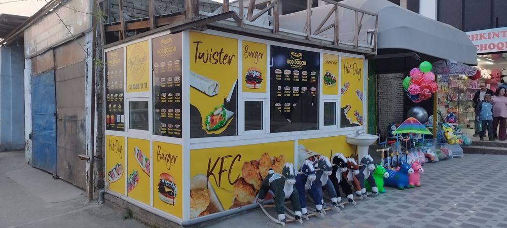 Акфа будка 2,5Х4 сотилади