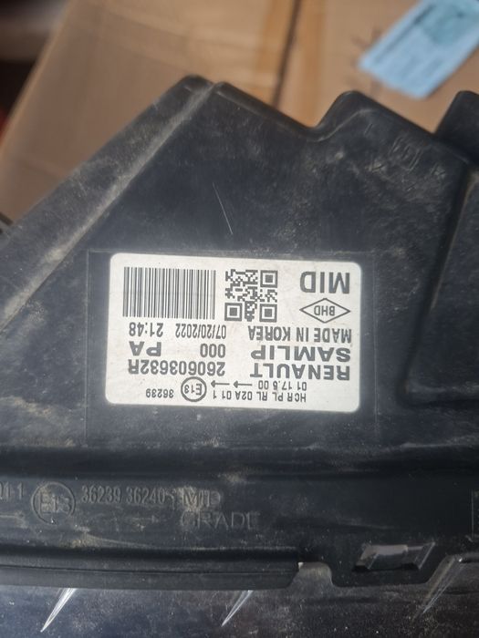 Far stânga de Renault arkana full led