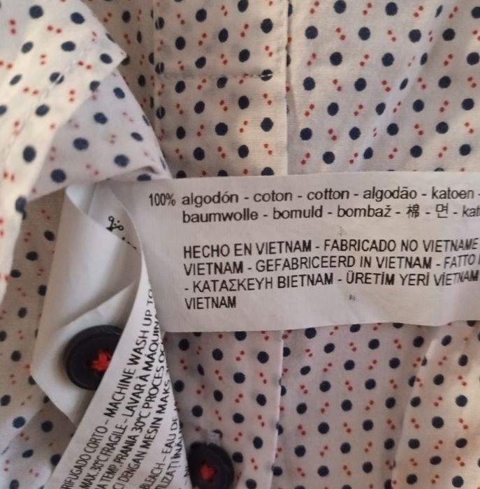 Памучна мъжка риза Zara - размер С