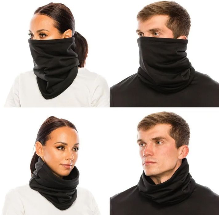 Универсальный флисовый снуд. Флис мужской женский. Новый.