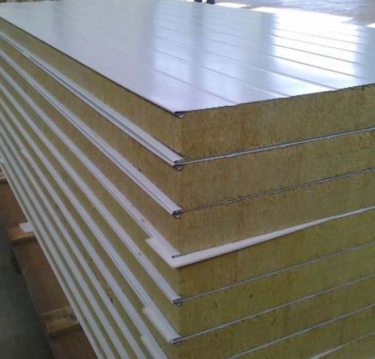 Сендвич панели ППУ/Мин.вата