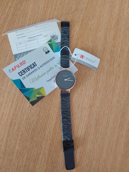 Ceas damă Curren negru