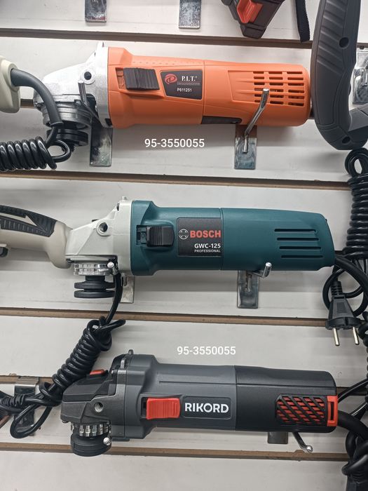 Балгарка-125мм болгарка дрель лазерный уровень перфоратор