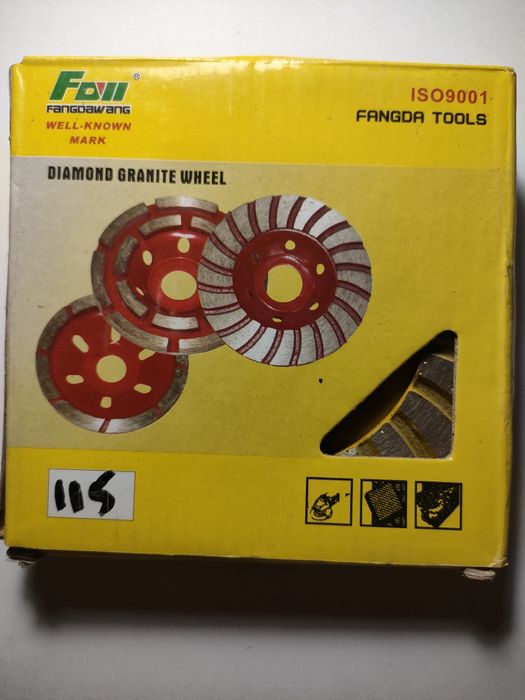 Диск шлифовальный FOLL 100, 115