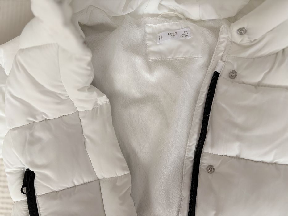 детско зимно яке Mango 104см