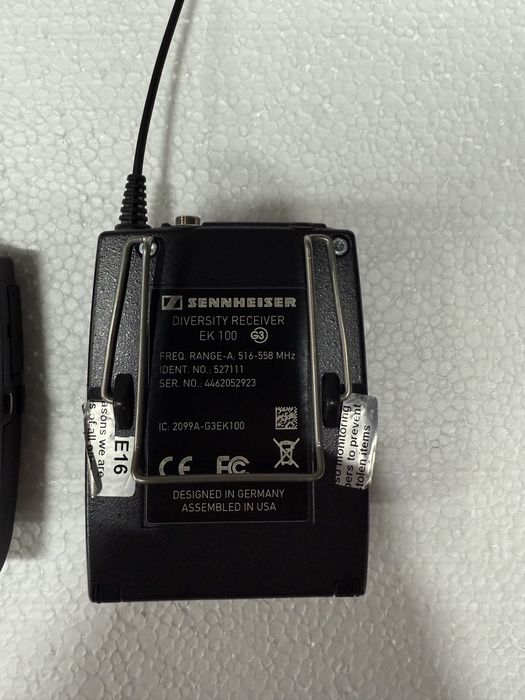 Vand microfon instrument Senheiser G3