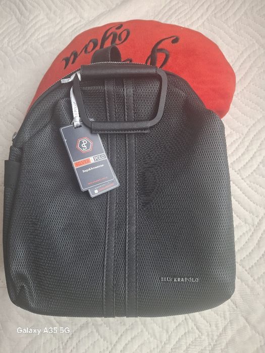 НОВО черна раница silvar polo