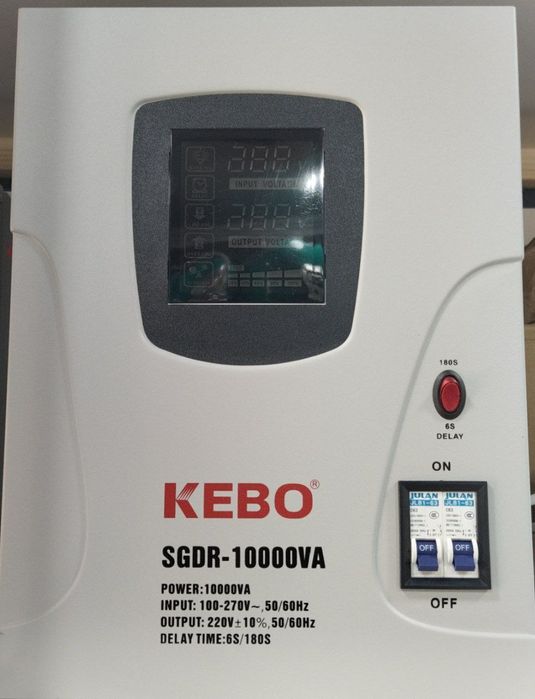 Стабилизатор напряжения 220 в 10 kvt Kebo stabilizator оптом арзон