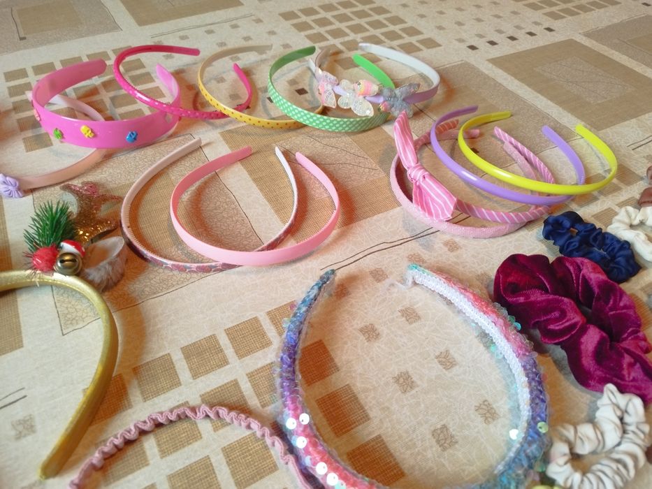 Лотове аксесоари за коса за момиче