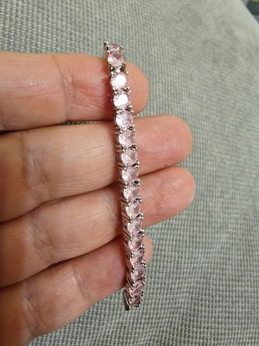 Bratara Swarovski Matrix Roz Femei